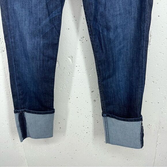 Hudson Women's Size 28 Muse Crop Skinny 5" Cuff Stretch Jeans - Picture 5 of 14